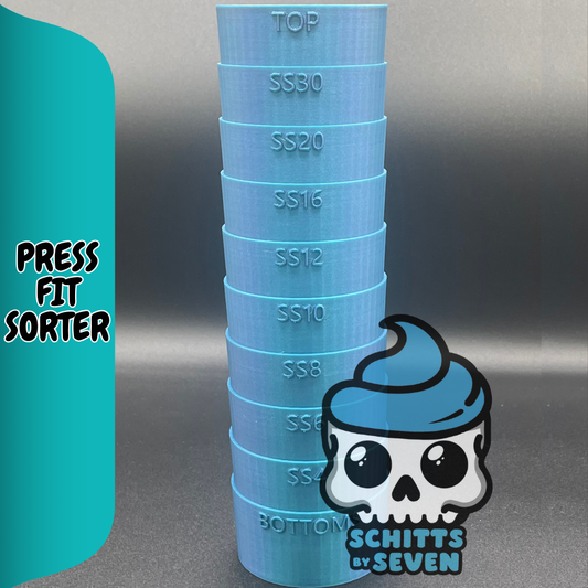 Schitts Ready To Go - Press Fit Sorter - REDESIGNED FOR TOP-NOTCH SORTING!