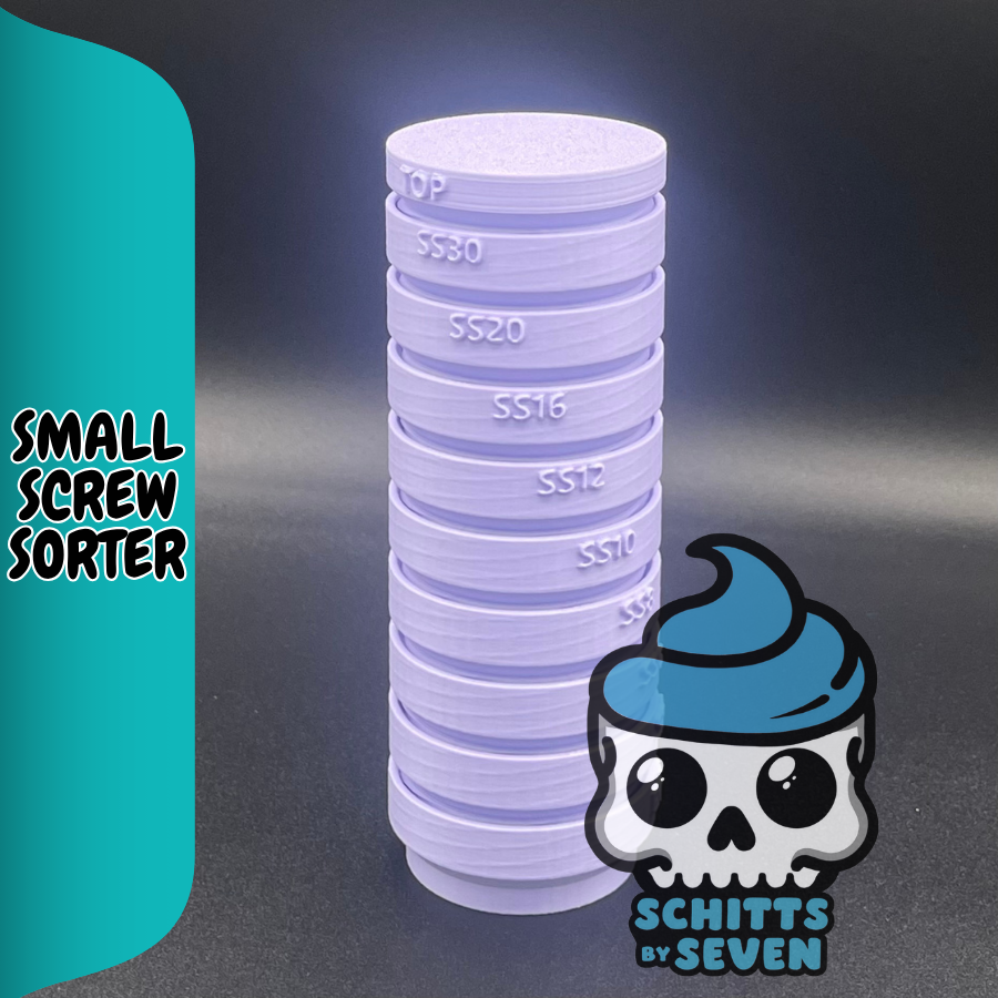 Schitts Ready To Ship - Small Screw Sorter - REDESIGNED FOR TOP-NOTCH SORTING!