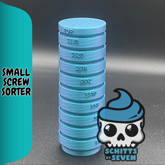Schitts Ready To Ship - Small Screw Sorter - REDESIGNED FOR TOP-NOTCH SORTING!